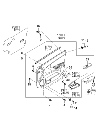 823010S01046-PANEL COMPL-FR DR TRIM LH