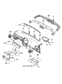 848302F000ON-PANEL ASSY-CLUSTER FACIA