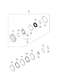 4545736060-BEARING-FR CLUTCH