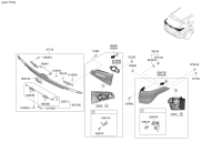 92404Q7000-LAMP-RRCOMB RH IN SI
