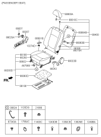 881700S010VA-SHIELD COVER-FR SEAT,LH