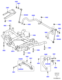 RBK500210-TIE ROD END FRT RH-L550