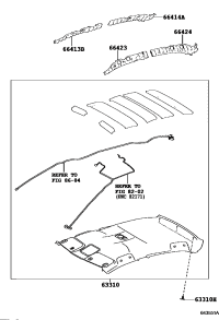 6331002N90B0-HEADLINING ASSY, ROOF