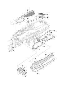 L8WD8572276PS-Speaker bezel