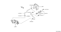 14919CJ00B-Bracket, water delivery hose