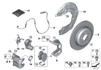 BRAKE PAD / F45-F46/F48/MINI