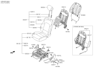 88700A1110ZZD-HEADREST ASSY-FRONT SEAT