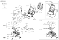 88013C5AA0WK-LEVER ASSY-SEAT BACK FOLDING