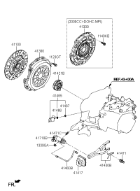 4130026010-COVER ASSY-CLUTCH