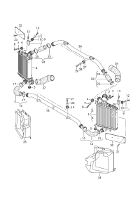 4M0145803BP-INTERCOOLER -W204/W212