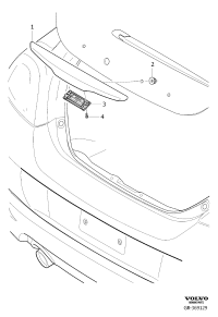 30657234-HDL ASSY-ROOF ASSIST FR,LH