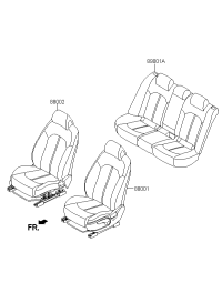 88001E5030SUS-Seat assy-front lh