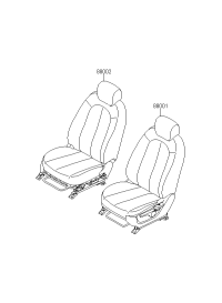 880020Q100AFF-SEAT ASSY-FRONT,RH