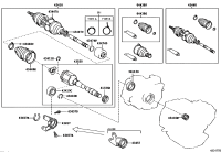 4341042210-SHAFT ASSY, FR