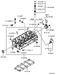 1005B458-HEAD ASSY,ENG CYLINDER