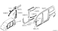 G6023JX3MA-Body-side, outer lh