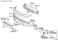 521110C021-BAR, FRONT BUMPER