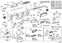 5501102150B0-Ornament sub-assy, instrument panel, no.1