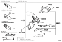 8790850A90C1-ACTUATOR ASSY, OUTER MIRROR, RH/LH