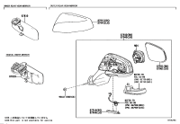 87810F4030-Mirror assy, inside