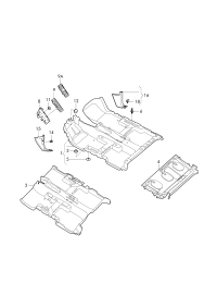 L5QB864776-Bracket, footrest