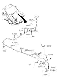 986232C000-CAP-W/SHLD WASHER RSVR