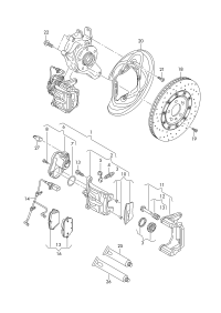 4M0615601AD-Brake disc frt