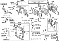 521470D140-BRACKET, FR BUMPER