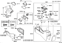 5561802290A0-HOLDER CONSOLE BOX CUP