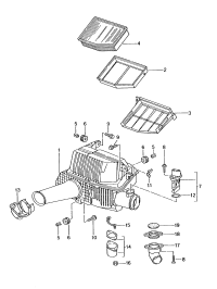 99611013104-ELEMENT, AIR CLEANER ATK412