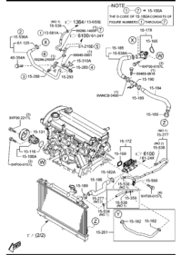 LF4J15184B-PIPE COMPL-WATER