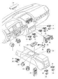 7L6919281A3X1-Switch parking