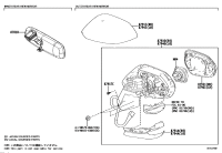8781007160-Mirror assy, inside