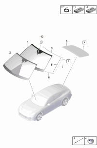971955754-Boot cover-rr window wiper