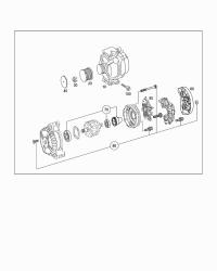 0009067900-ALTERNATOR 14V/150A-S(W220)199