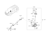 43700Q2100WGY-LEVER ASSY-MTM