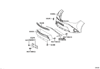 5271302130-MOULDING FR BUMPER
