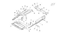 07L103723R-COVER FOR ENGINE COMPARTMENT