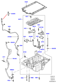 LR014174-GASKET,W.PUMP INLET