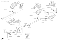 286004M250-MUFFLER COMPLETE-CENTER