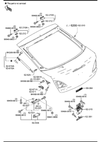 GS1N62620D-STAY,DAMPER