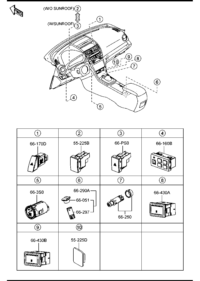 S58B66250-CIGAR LIGHTER ASSY