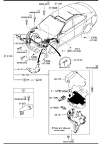 GS1D66762-COVER,MAIN FUSE BLOC