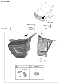 92101R9000-LAMP ASSY-HEAD,LH