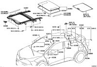 63201F4010-GLASS SUB-ASSY, SLIDING ROOF
