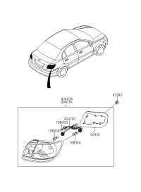 924010C000-LAMP COMBI REAR LH