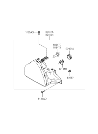 92101H1010-LAMP ASSY-HEAD,LH