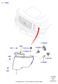 AL8Z13411B-CIGARETTE LIGHTER COMPL