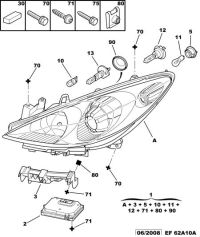 620887-Headlamp assy