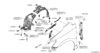 628221JA0A-GUIDE-AIR,FRONT RH